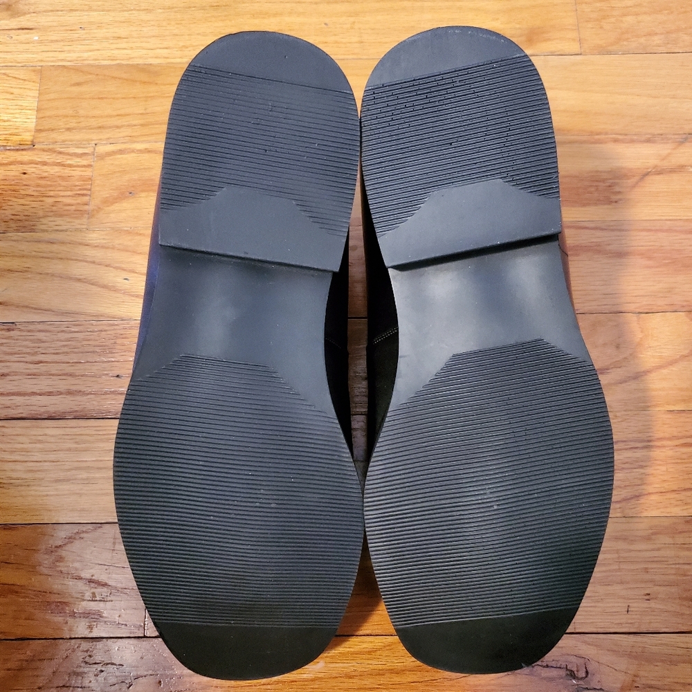 Men's Elevator Shoes Black Slip-On - Picture 4 of 6